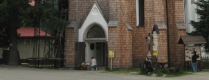 Kvilda - kostel svatého Štěpána