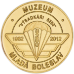 Mladá Boleslav - Muzeum 'VÝSADKÁŘI 8280', Medaile Pamětník - Česká republika č. 313