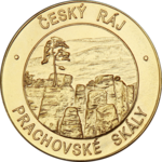 Prachovské skály, Medaile Pamětník - Česká republika č. 77