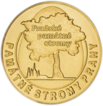 Praha - Pražské památné stromy , Medaile Pamětník - Česká republika č. 278